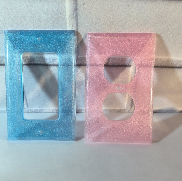 Hand Crafted Other - Hand Crafted Resin Light Switch & Electrical Outlet Plates - Set of 2